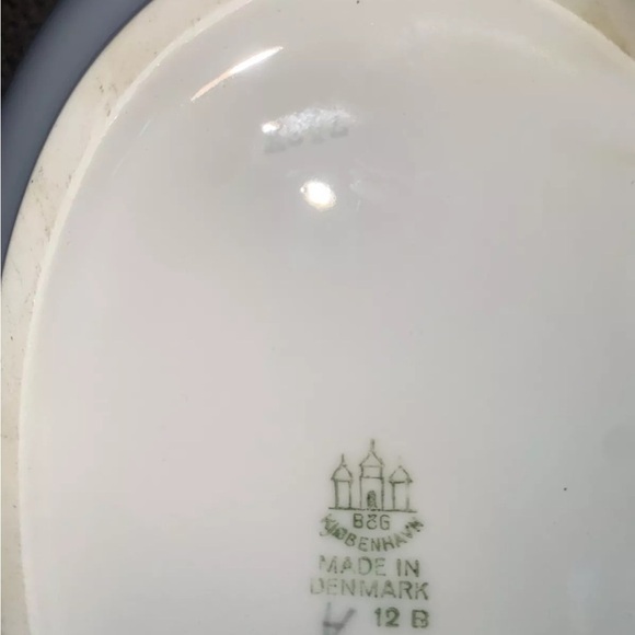 RARE - B&G Bing & Grondahl kjøbenhavn Denmark 92 Teapot - Falling Leaves Autumn - Picture 7 of 7